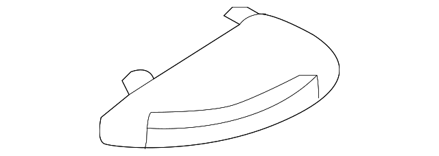 BEZEL - SEAT BELT GUIDE BRACKET LR043473