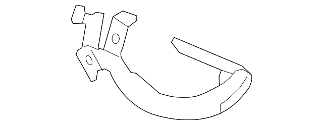 BEZEL - SEAT BELT GUIDE BRACKET LR068271