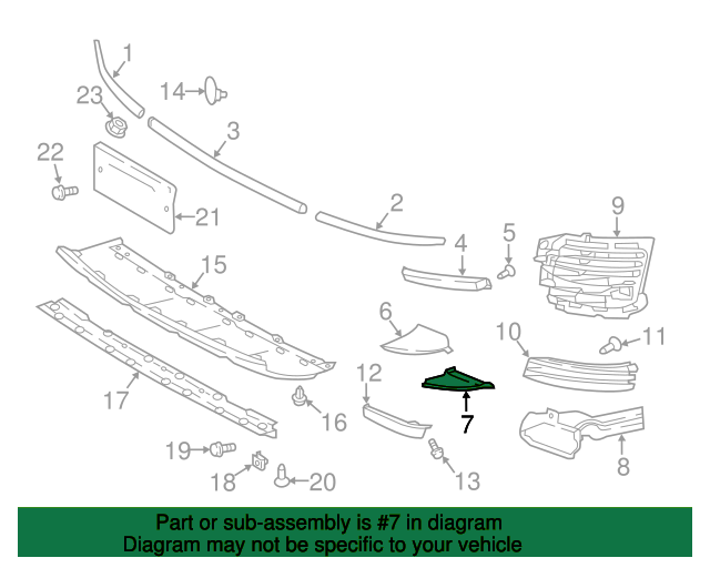 BLANK - BUMPER BRAKE COOLING LR099127