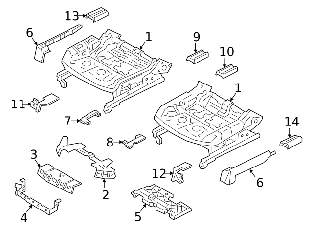 COVER - SEAT TRACK LR100828