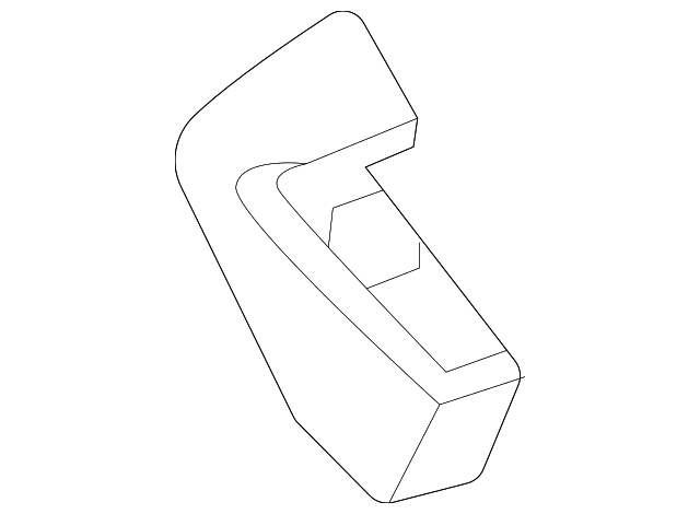 BEZEL - SEAT BELT GUIDE BRACKET LR133002