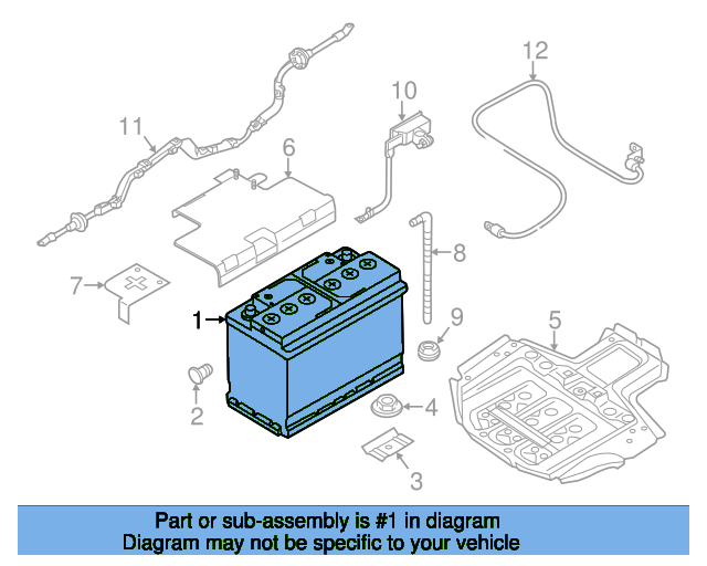 BATTERY 000915105CC