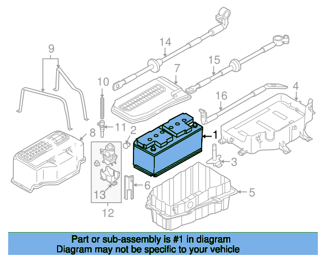 BATTERY 000915105CE